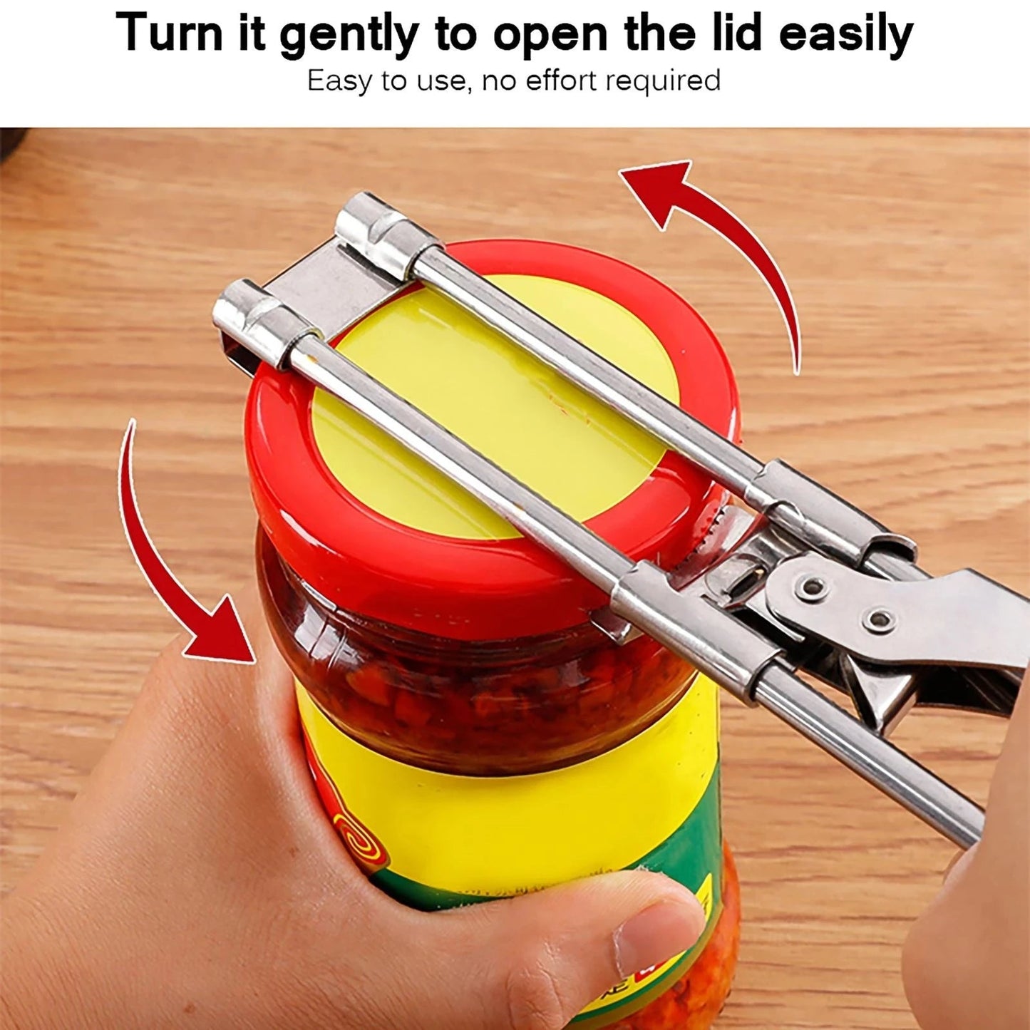 Zentrivo Adjustable Stainless Steel Multi Function Jar