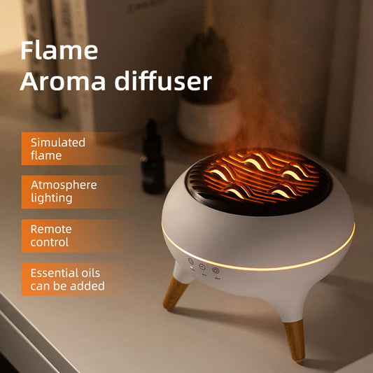 Zentrivo Dynamic Jellyfish Flame Aroma Diffuser