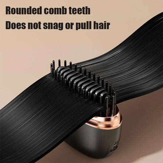 Zentrivo Wireless 2 in 1 Portable Ceramic Hair Straightener