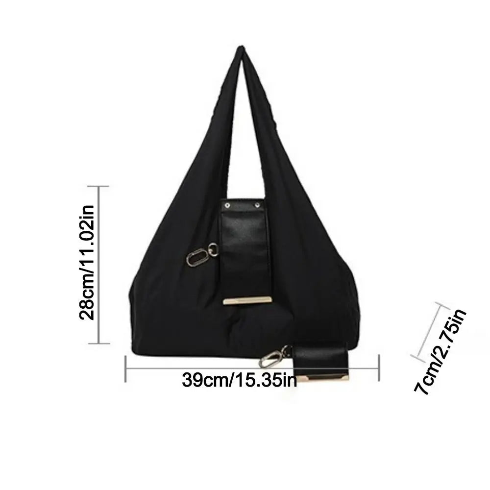 Zentrivo Mini Keychain Foldable Tote Bag