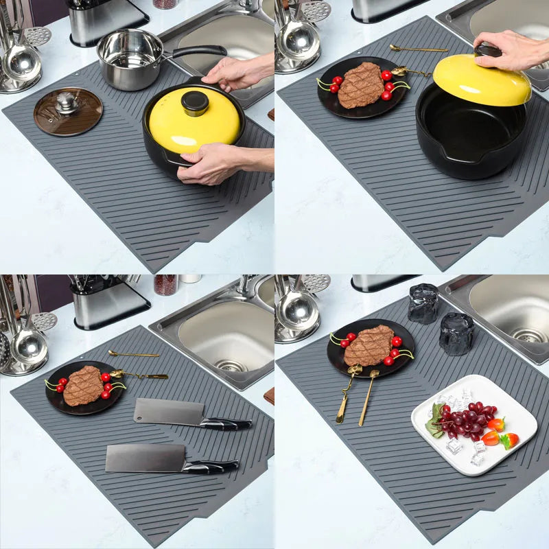 Zentrivo Silicone Countertop Dish Drying Mat