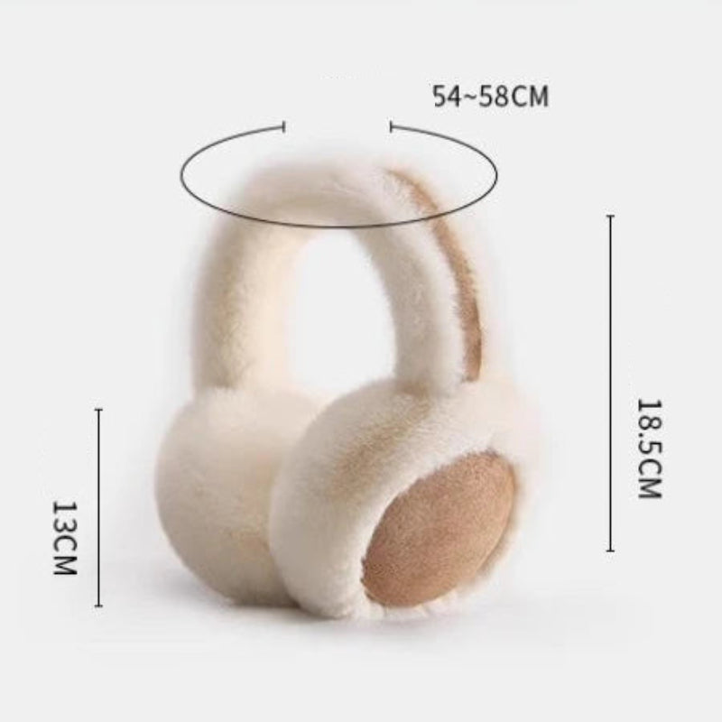 Zentrivo Plush Ear Muffs Winter Headband