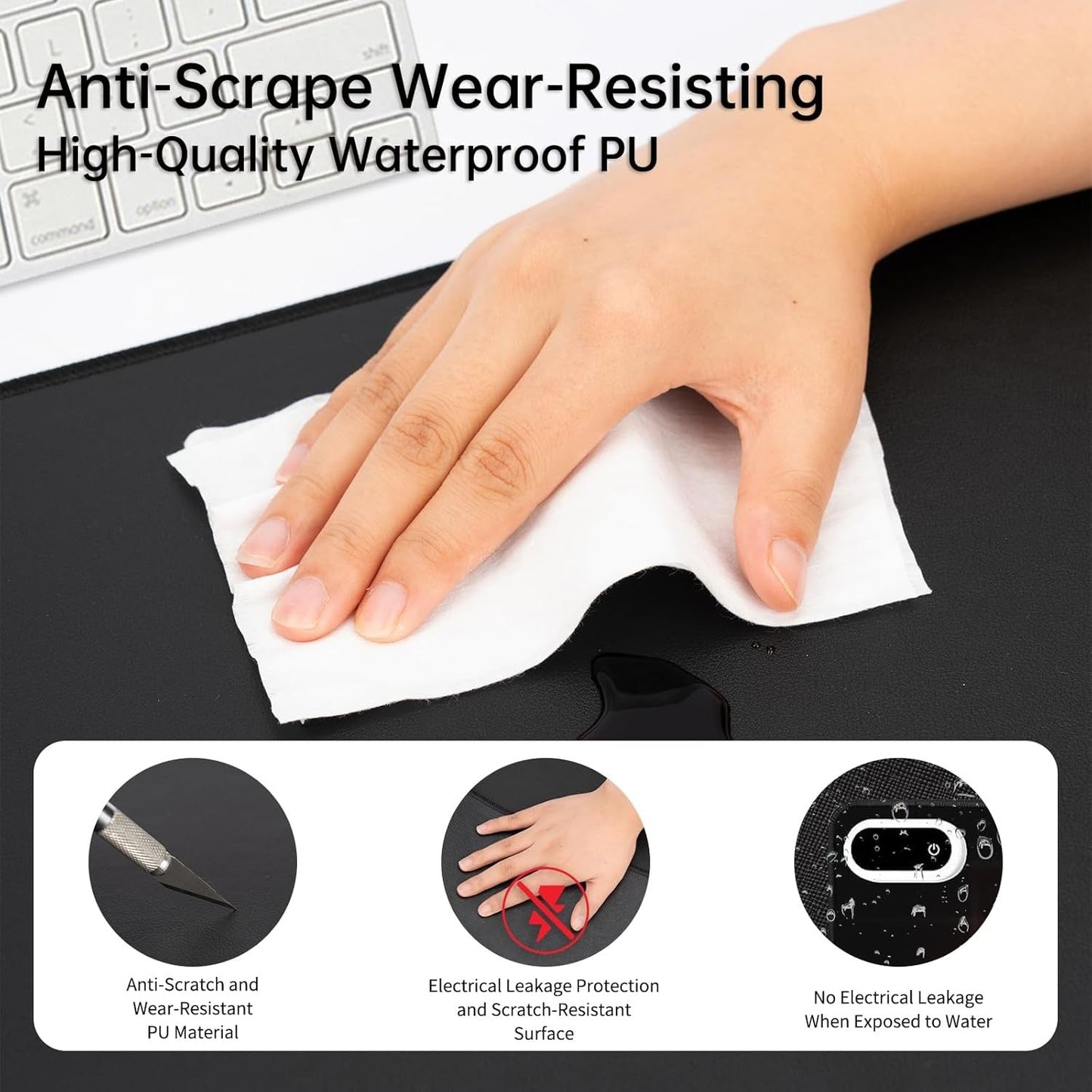 Zentrivo Heated Desk and Mouse Pad