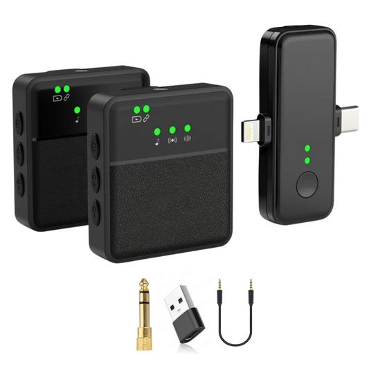 Zentrivo Wireless Bluetooth Lavalier Lapel Microphone