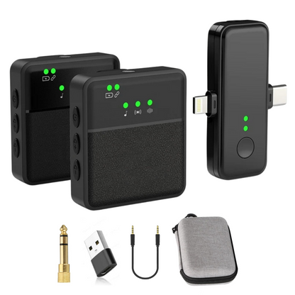 Zentrivo Wireless Bluetooth Lavalier Lapel Microphone