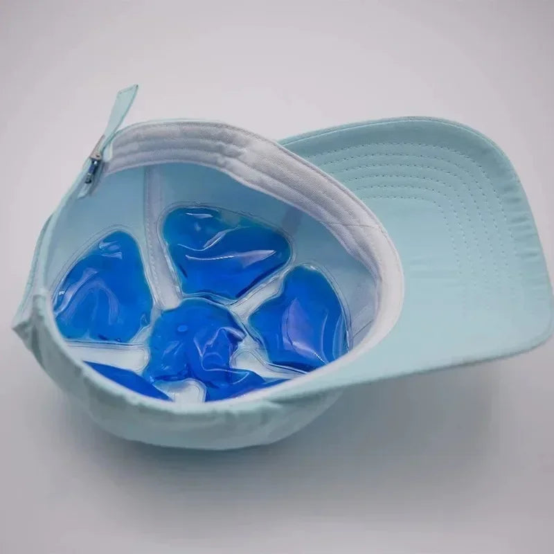 Zentrivo Ice Gel Pack Cooler for Hats and Helmets