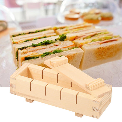 Zentrivo Handcrafted Wooden Sushi Maker Press Mold