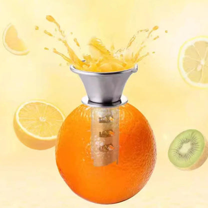 Zentrivo Stainless Steel Manual Lemon Juicer