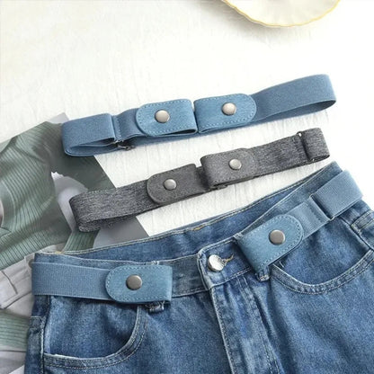Zentrivo Adjustable Elastic Invisible No Buckle Belt