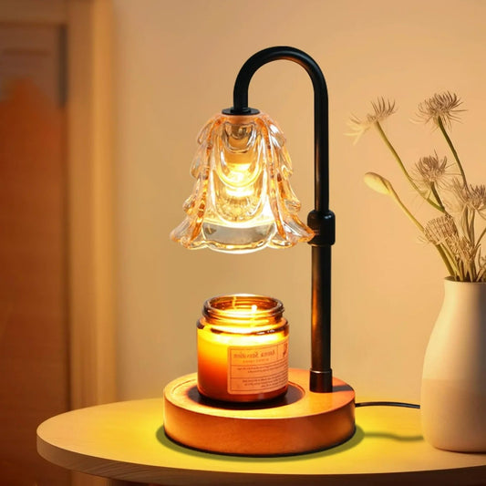 Zentrivo Flower Dimmable Candle Warmer Lamp