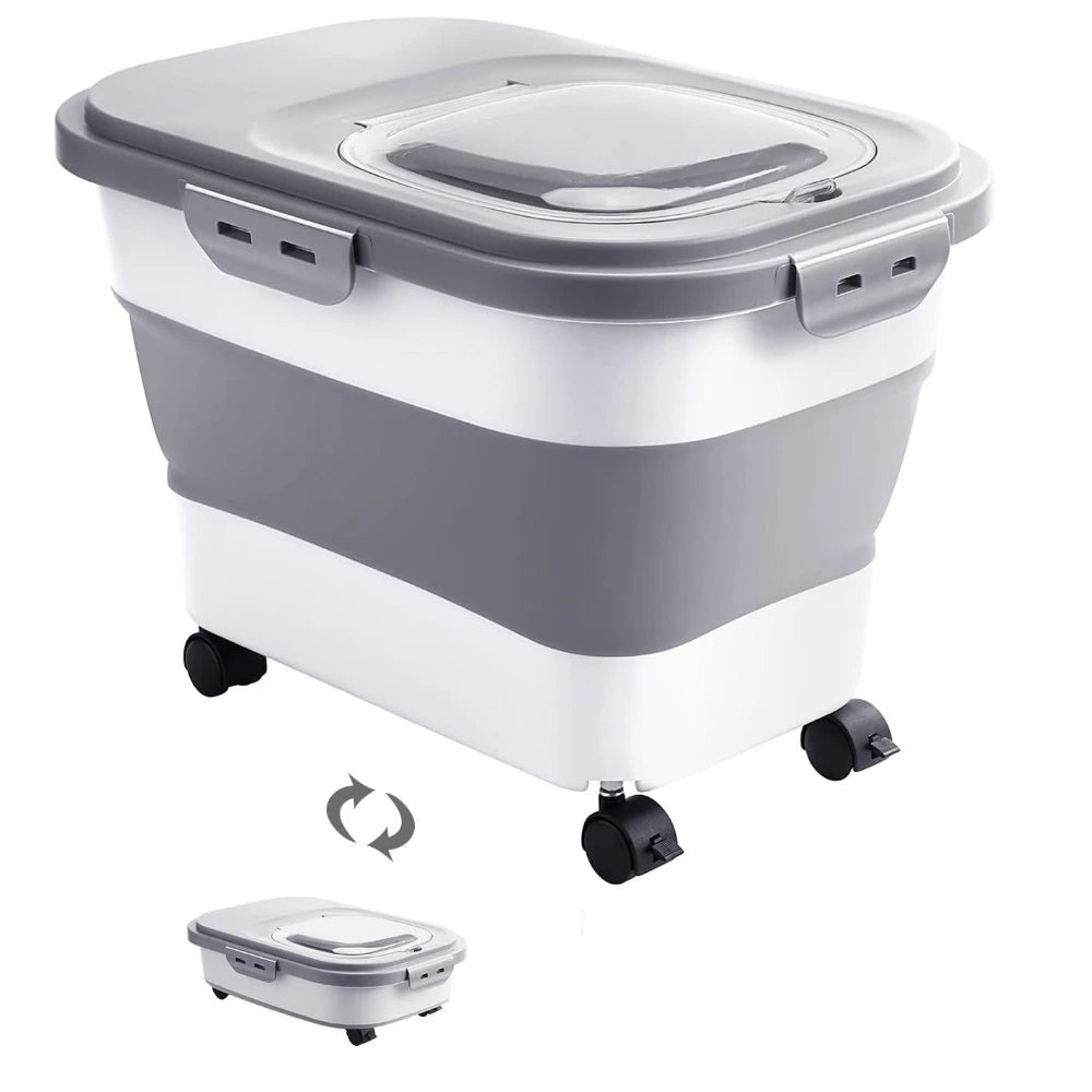 Zentrivo Foldable Large Capacity Food Storage