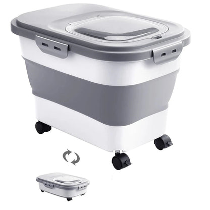 Zentrivo Foldable Large Capacity Food Storage