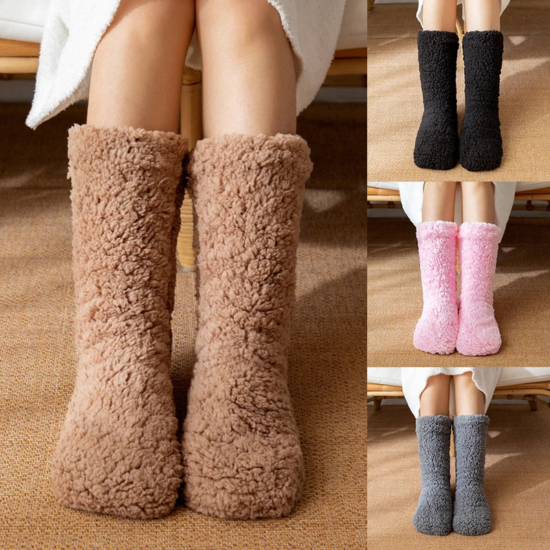 Zentrivo Winter Plush Indoor Warm Socks