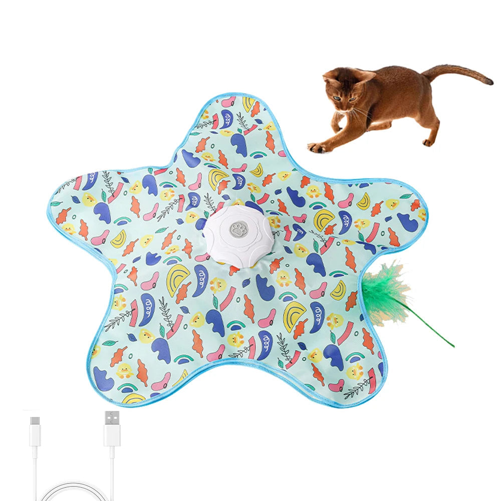 Zentrivo Automatic Hide and Seek Interactive Cat Toy