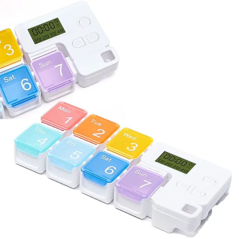 Zentrivo Smart Electronic Weekly Pill Organizer