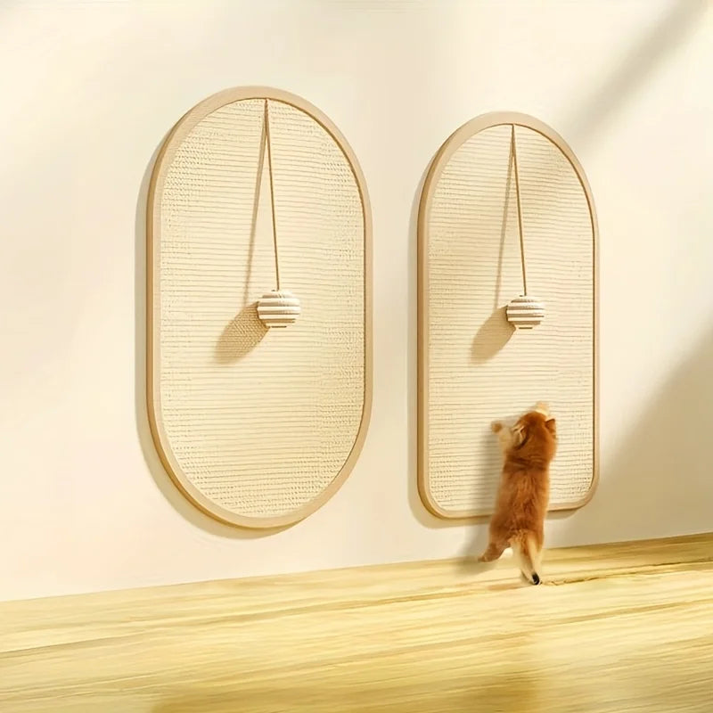 Zentrivo Sisal 3 in 1 Wall Mounted Cat Scratch Pad