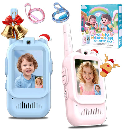 Zentrivo Childrens 2 Pack Video Walkie Talkie