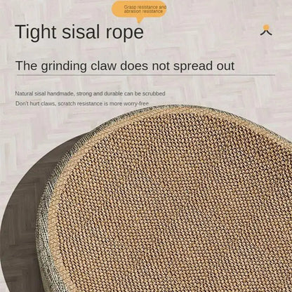 Zentrivo Oval Sisal 2 in 1 Cat Scratcher Bed