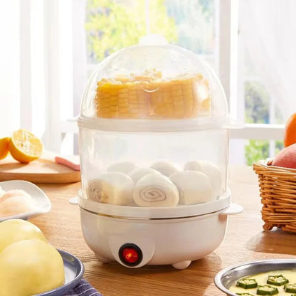Zentrivo Double Layer Multifunctional Electric Egg Cooker