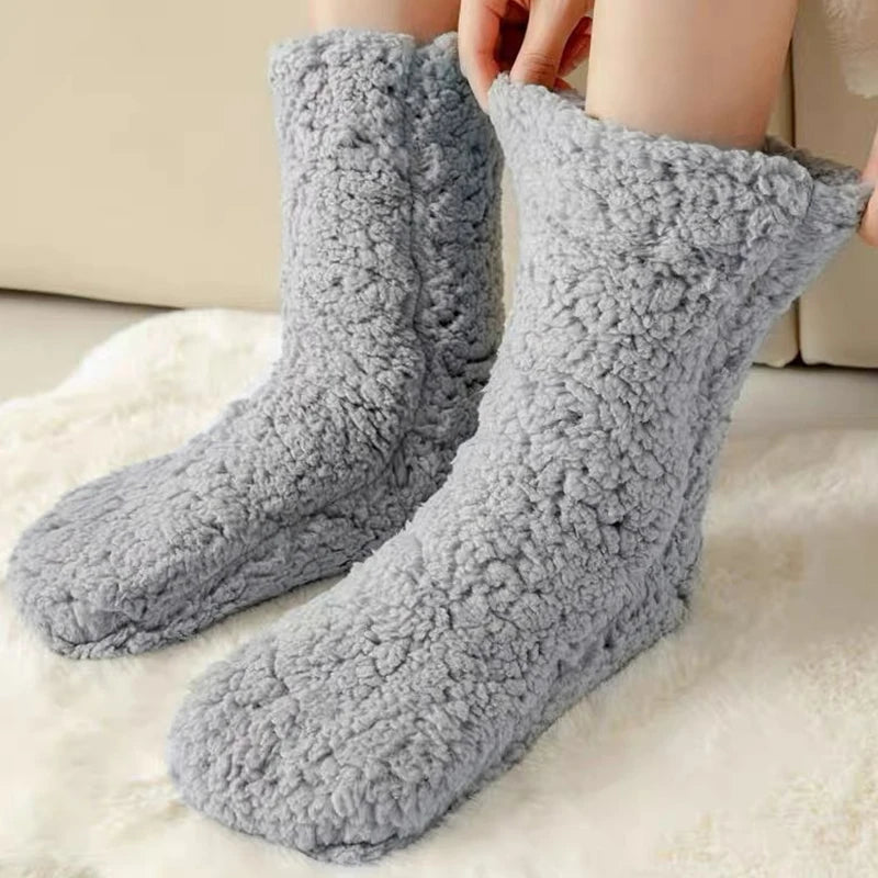 Zentrivo Winter Plush Indoor Warm Socks
