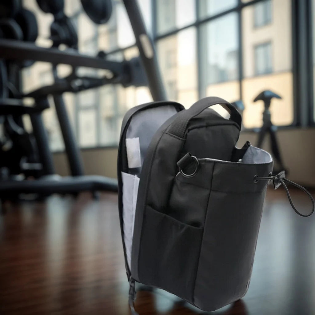 Zentrivo Magnetic Multi-Way Fitness Water Bottle Bag