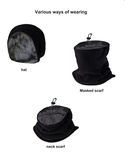 Zentrivo Fleece Balaclava Face Mask Neck Warmer