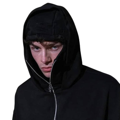 Zentrivo Unisex Full Zip Balaclava Hoodie