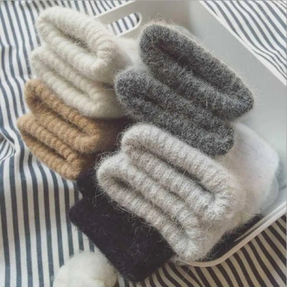 Zentrivo Cashmere Knit Mittens Winter for Women