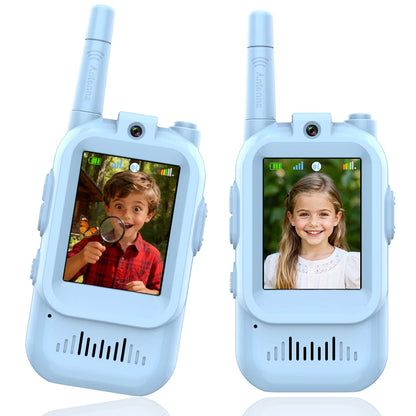 Zentrivo Childrens 2 Pack Video Walkie Talkie