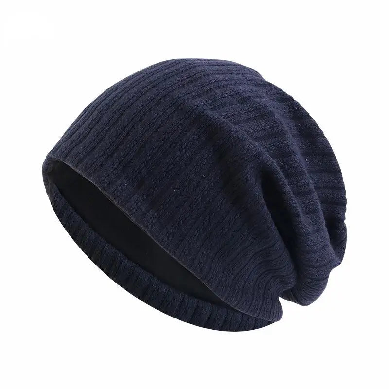 Zentrivo Wheat Pattern Cotton Beanie Hat Winter