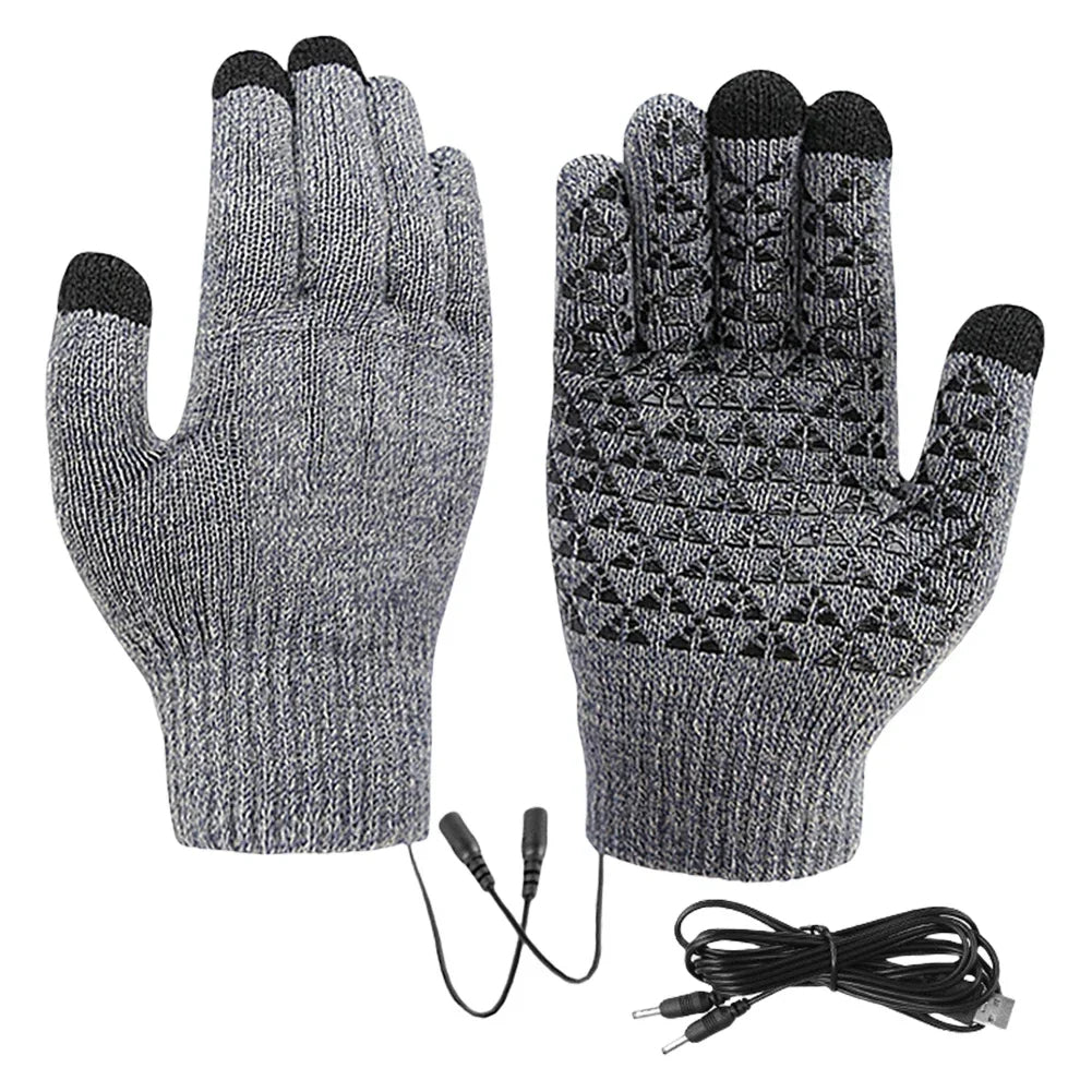 Zentrivo USB Touchscreen Heated Gloves for Winter