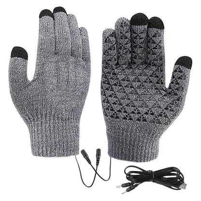 Zentrivo USB Touchscreen Heated Gloves for Winter