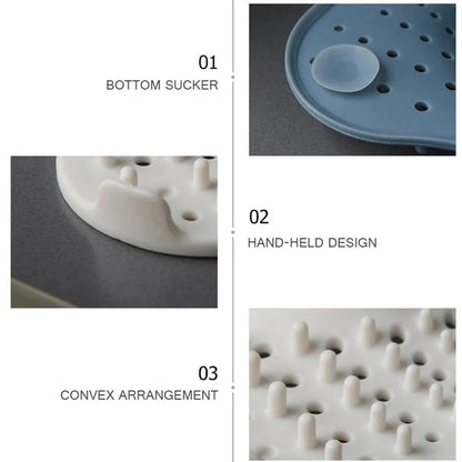 Zentrivo Anti Blocking Spiral Shower Drain Hair Catcher