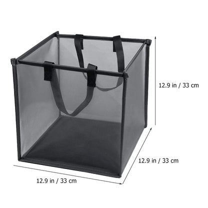 Zentrivo Foldable Mesh Laundry Hamper with Handles
