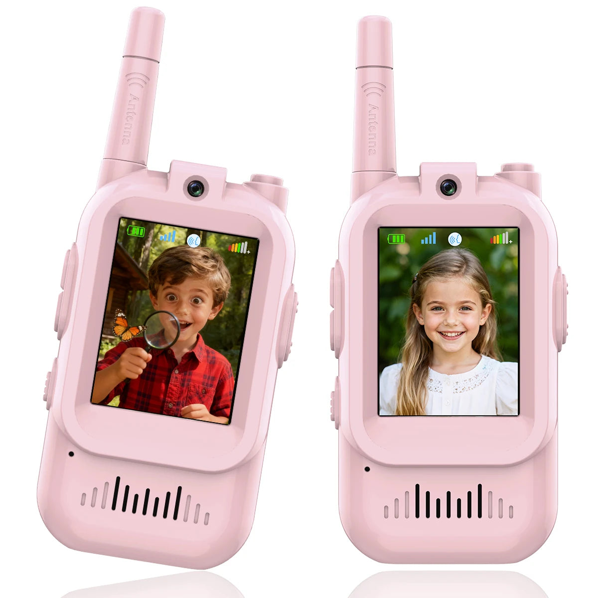 Zentrivo Childrens 2 Pack Video Walkie Talkie