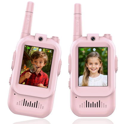 Zentrivo Childrens 2 Pack Video Walkie Talkie