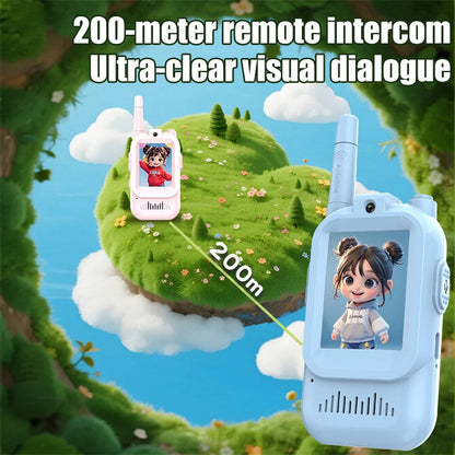 Zentrivo Childrens 2 Pack Video Walkie Talkie