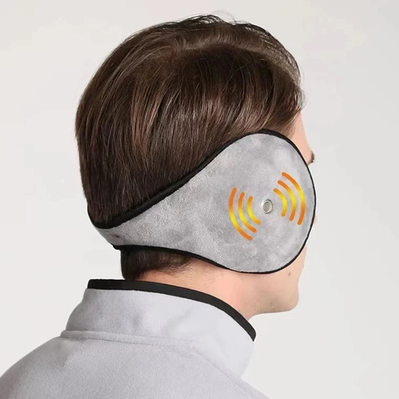 Zentrivo Plush Winter Ear Muffs with Earpiece