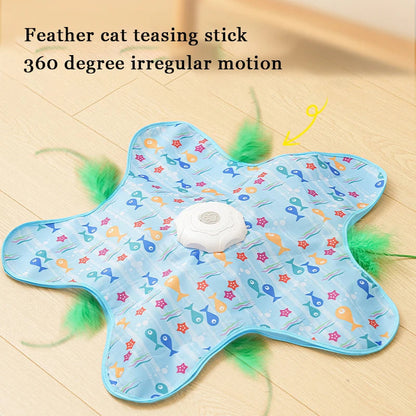 Zentrivo Automatic Hide and Seek Interactive Cat Toy