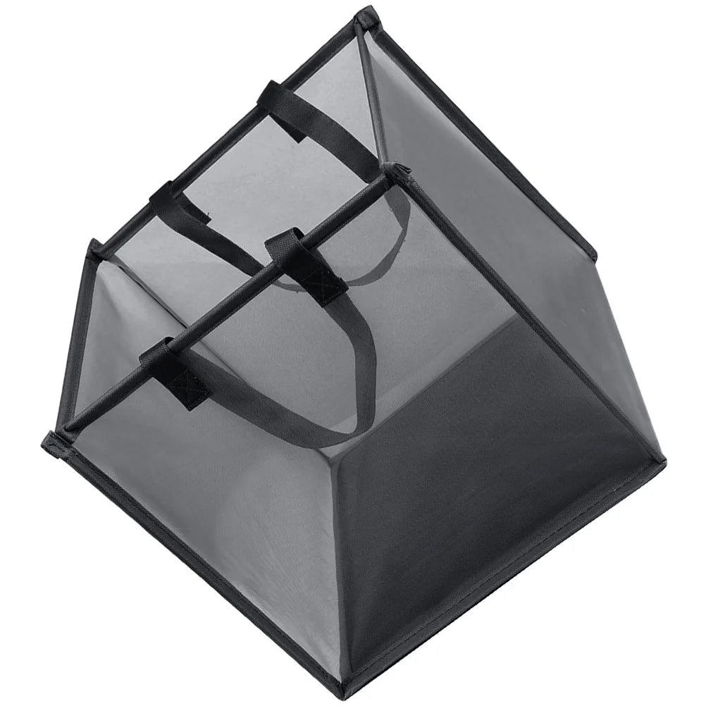 Zentrivo Foldable Mesh Laundry Hamper with Handles