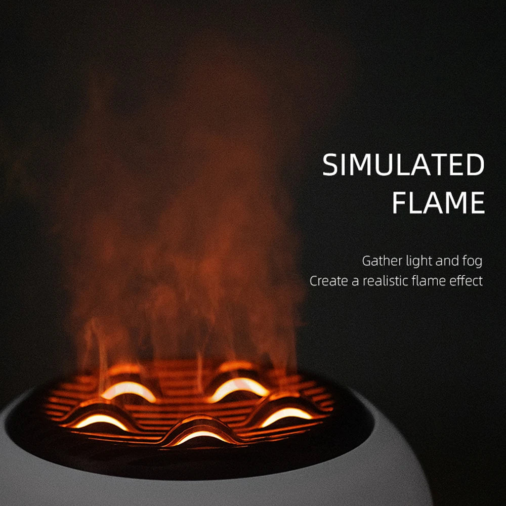 Zentrivo Dynamic Jellyfish Flame Aroma Diffuser