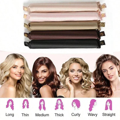 Zentrivo Satin Headband Heatless Hair Curler