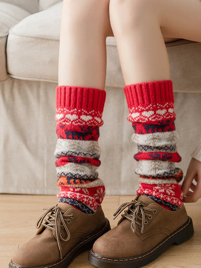 Zentrivo Cozy Knit Leg Warmer for Fall and Winter