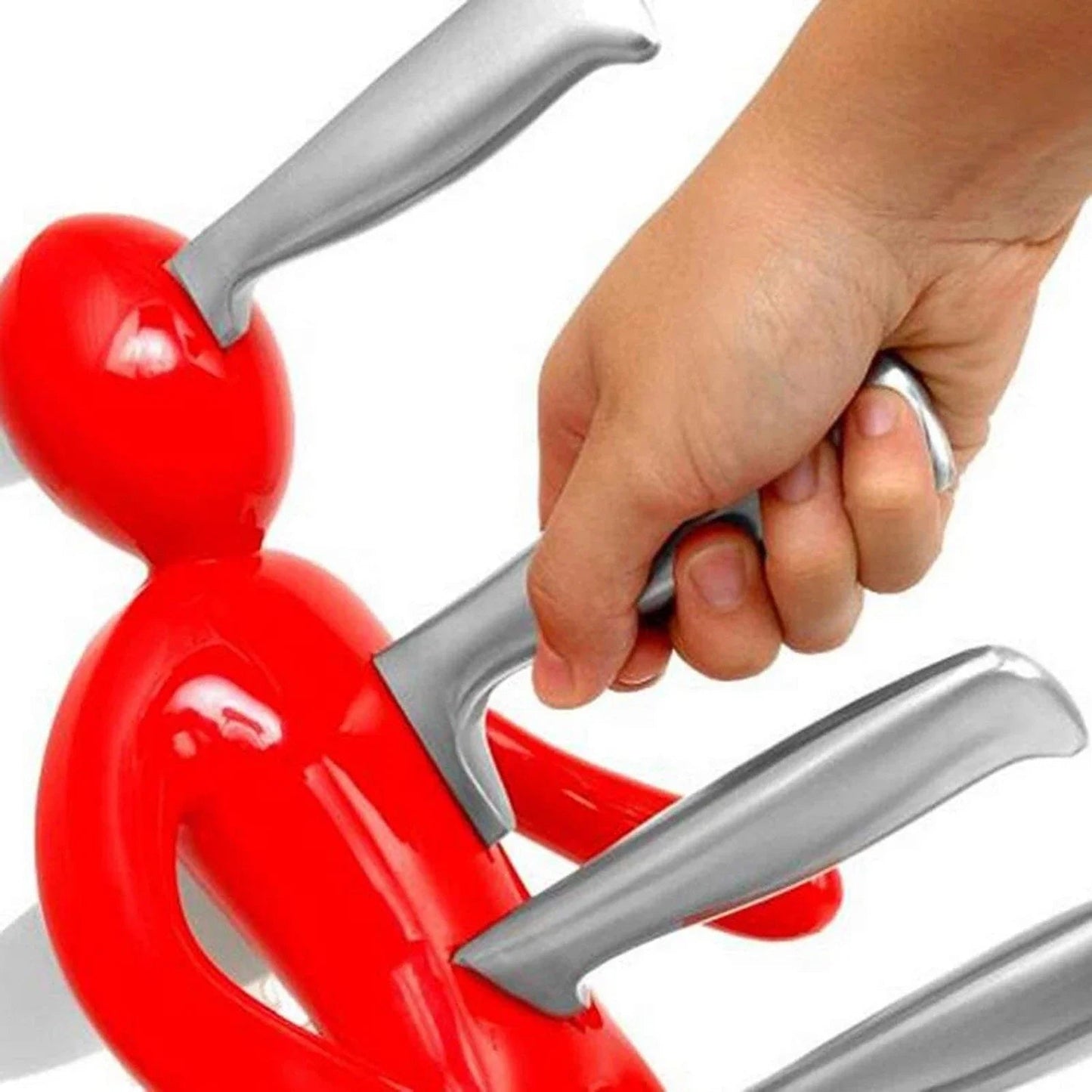 Zentrivo Creative Humanoid Kitchen Knife Holder Set
