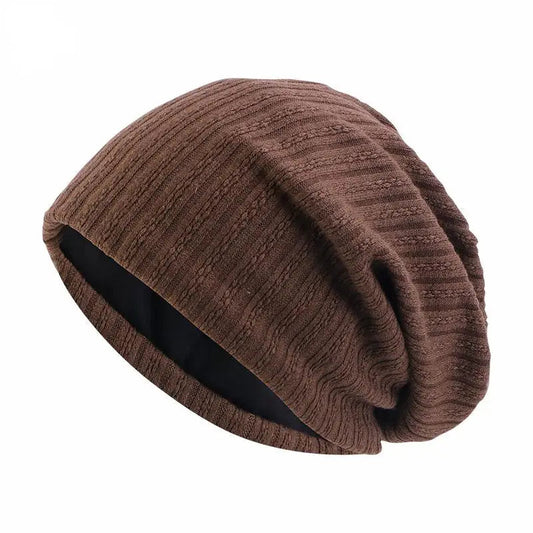 Zentrivo Wheat Pattern Cotton Beanie Hat Winter