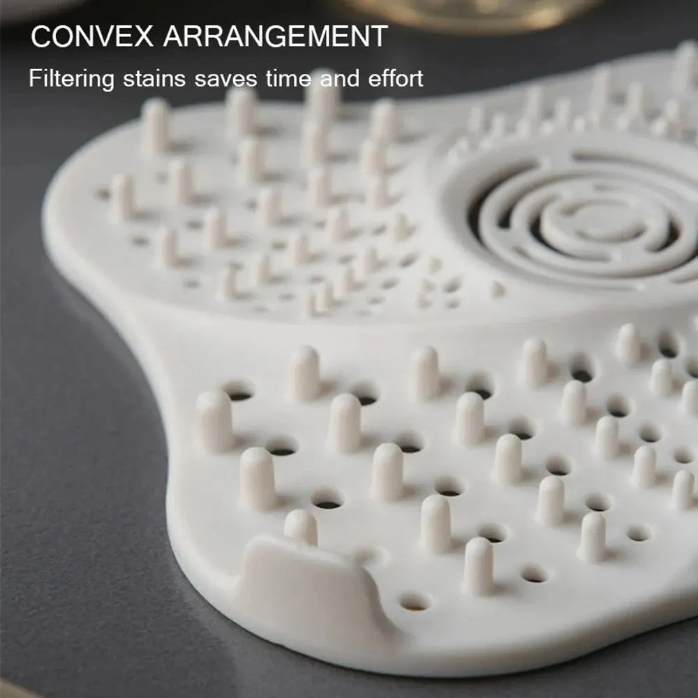 Zentrivo Anti Blocking Spiral Shower Drain Hair Catcher