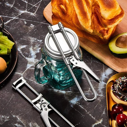Zentrivo Adjustable Stainless Steel Multi Function Jar
