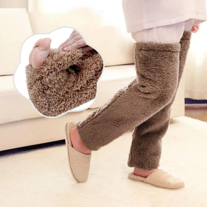 Zentrivo Fuzzy Thigh High Warm Socks