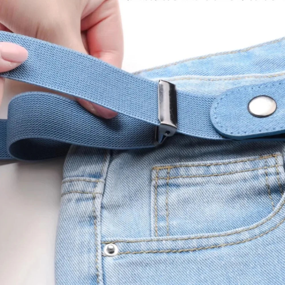 Zentrivo Adjustable Elastic Invisible No Buckle Belt