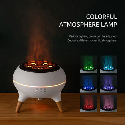 Zentrivo Dynamic Jellyfish Flame Aroma Diffuser